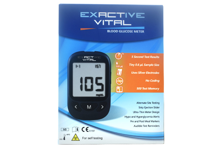 Exactive Vital Blood Glucose Meter