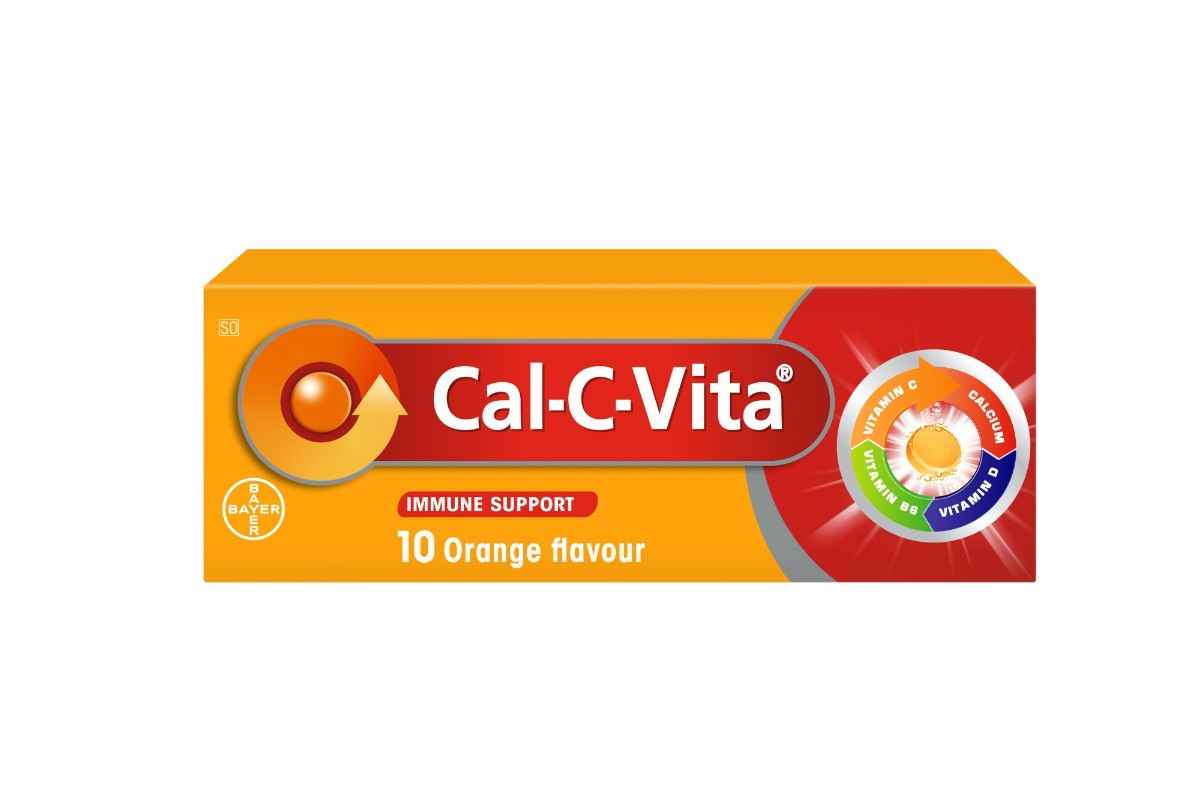 Cal-C-Vita Effervescent Tablets 10's