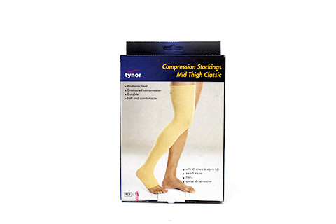 Compression Stockings Mid Thigh XL