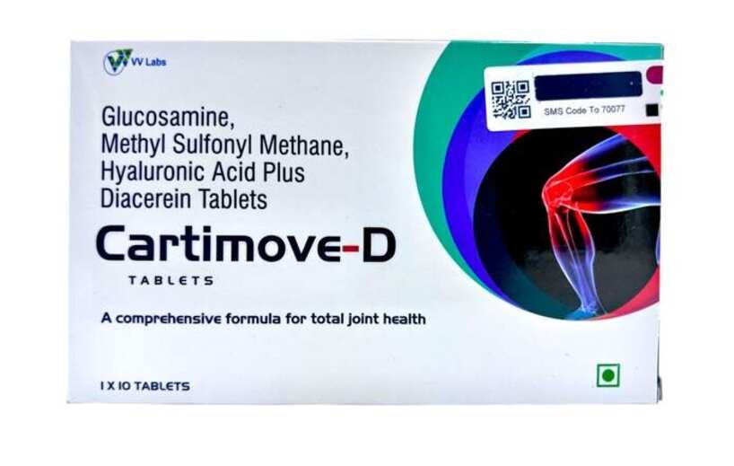 Cartimove-D Tablets 10's