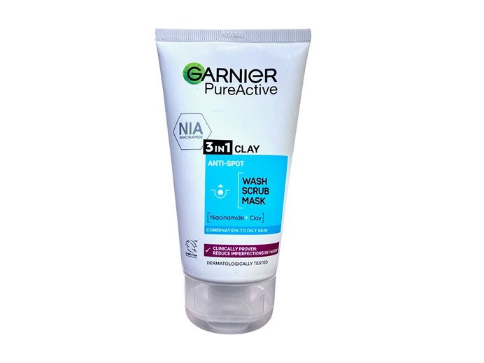 Garnier Pure Active 3in1 Wash/Scrub/Mask 150ml