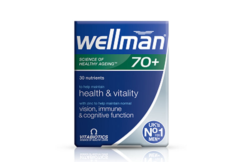 Wellman 70+ Tablets 30's
