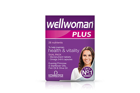 Wellwoman Plus Omega 3-6-9 28Caps/ 28 Tablets 