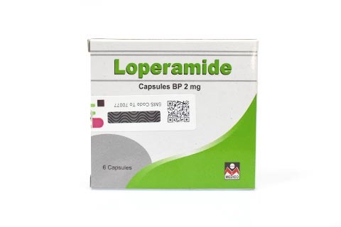 Loperamide 2mg Capsules 6's
