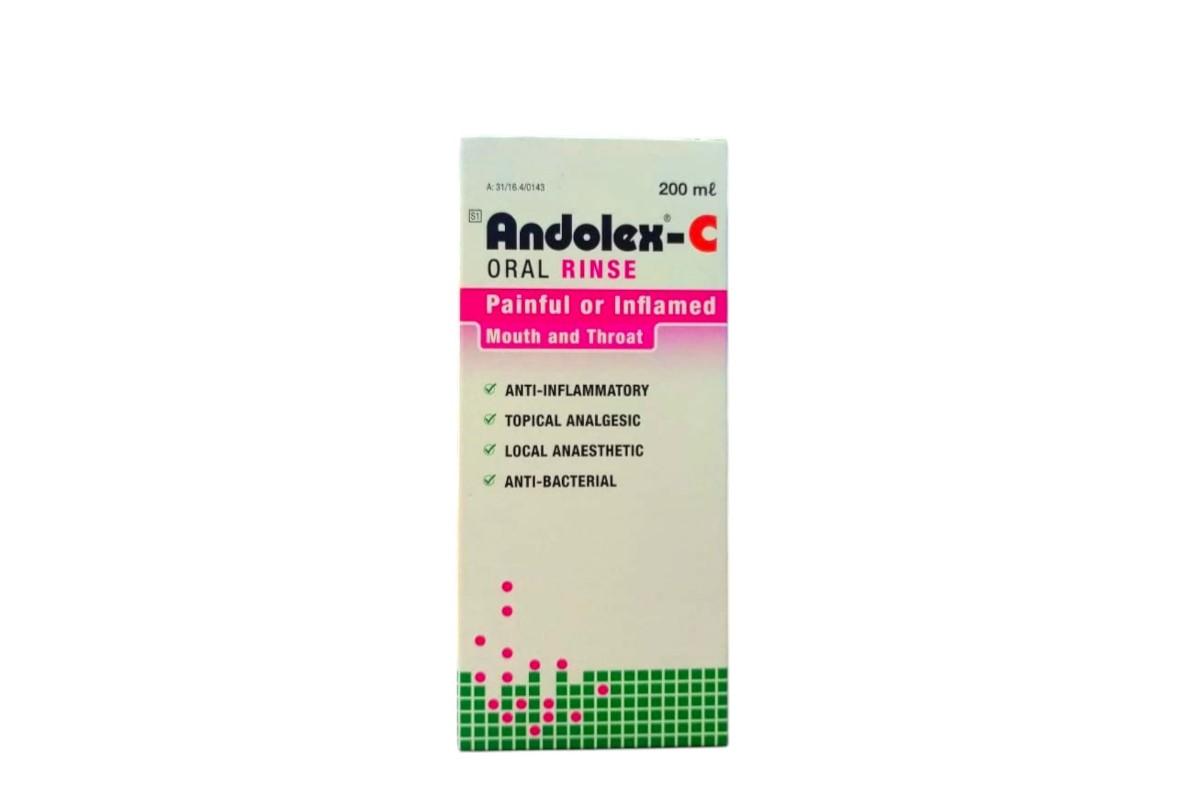 Andolex C Mouthwash 200ml