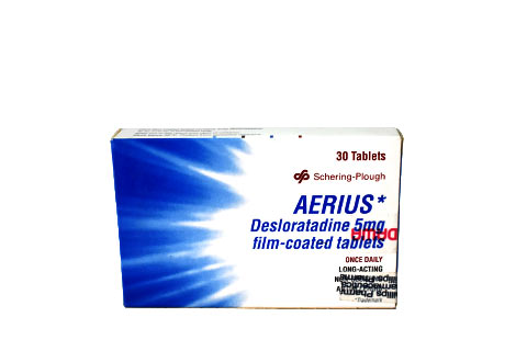 Aerius 5mg Tablets 30's