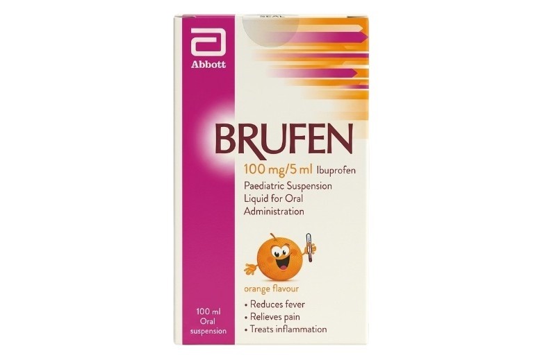 Brufen Paed Susp 100mg/5ml 100ml
