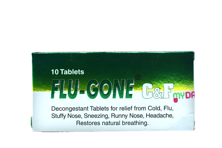 Flugone C&F Tablets 10's