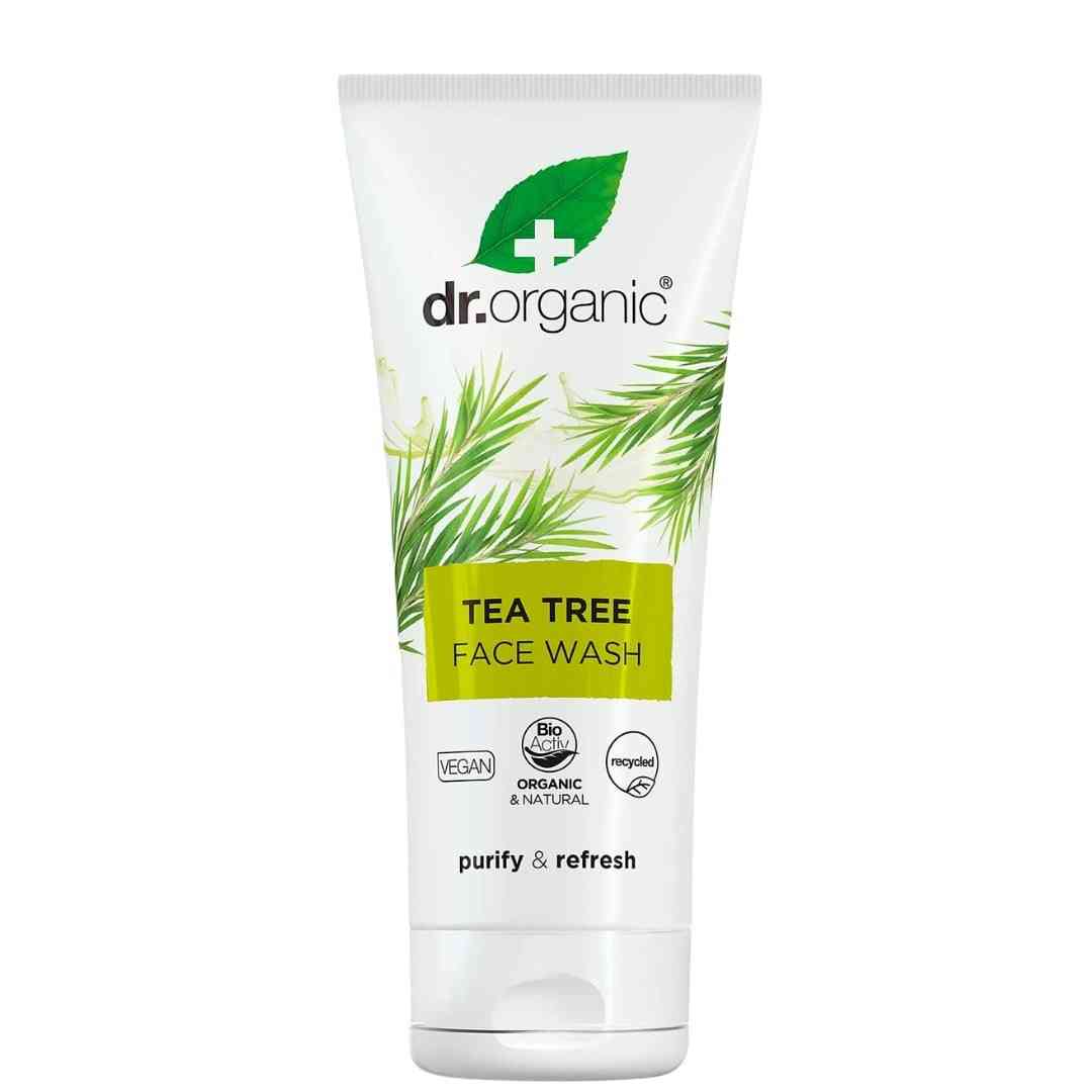Dr Organic Tea Tree Face Wash 200ml  