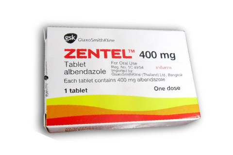 Zentel 400mg Tablet 1's