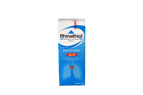 Rhinathiol 5% Sugar Free Syrup 200ml