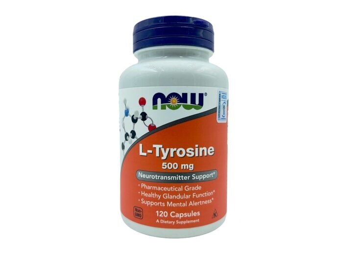 Now L-Tyrosine 500mg Capsules 120's