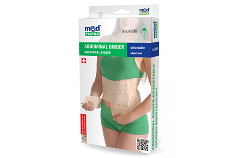 Medtextile Abdominal Binder Adjustable-L/XL