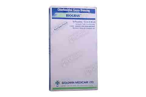 Biogras Antiseptic Gauzes 10's