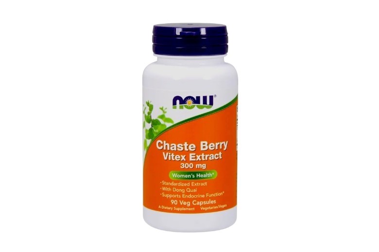 Now Chaste Berry Vitex Extract 300mg Caps 90's