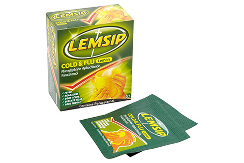Lemsip Cold & Flu Sachets Lemon 10's