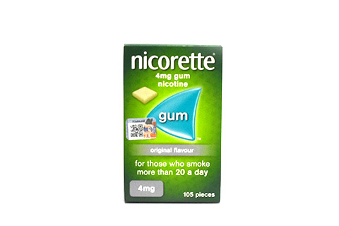Nicorette Gum Original 4mg 105's