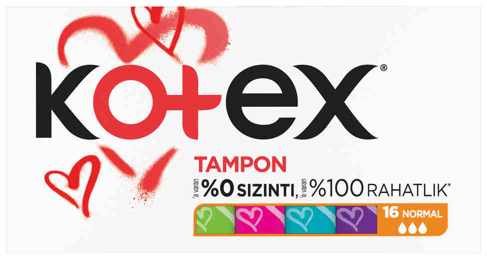 Kotex Tampons Regular (Normal) 16's