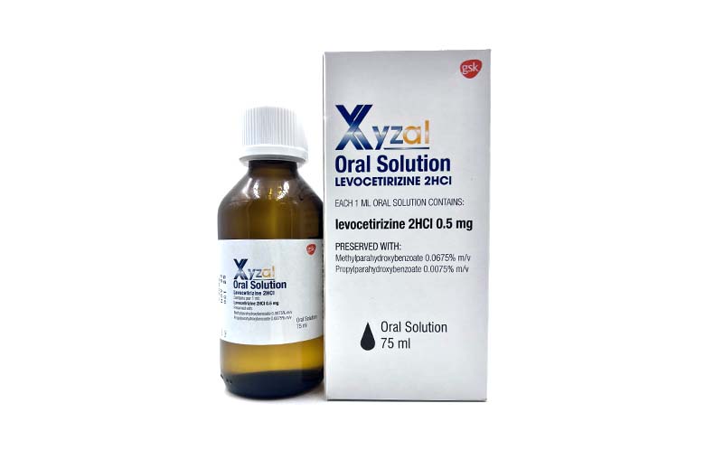 Xyzal Solution 0.5mg 75ml