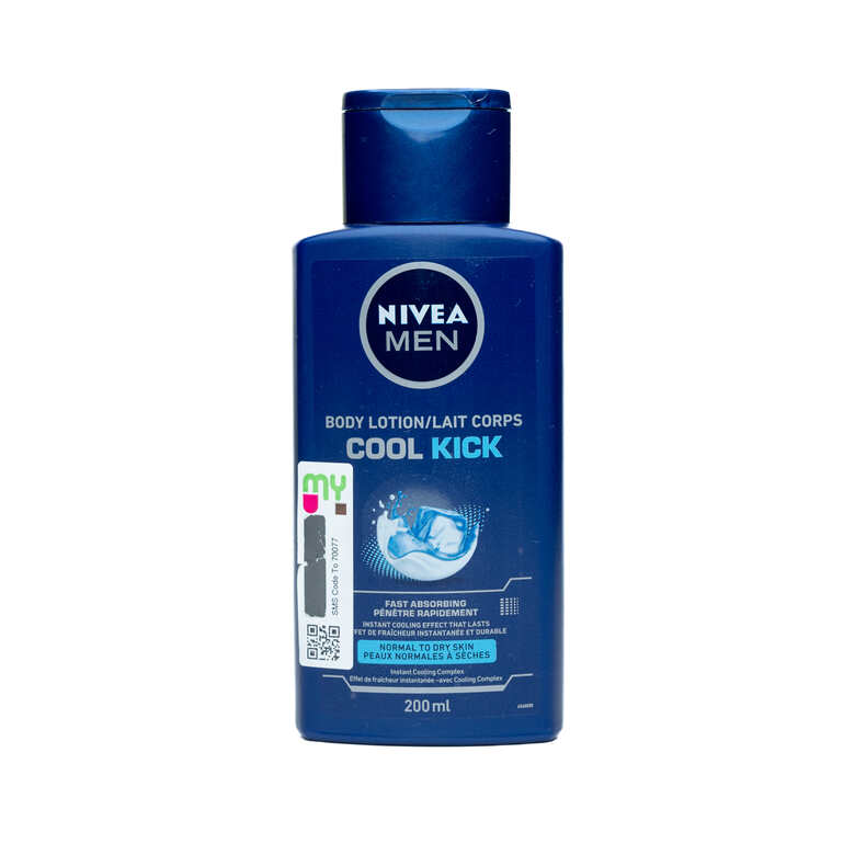 Nivea For Men Body Milk CoolKick 200ml
