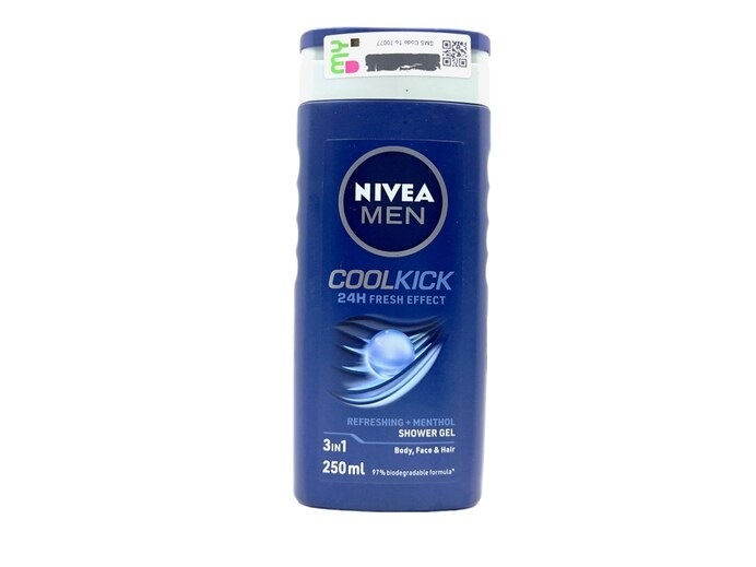 Nivea Bath Shower Gel Men CoolKick 250ml