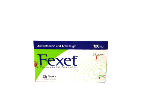 Fexet 120mg Tablets 20's