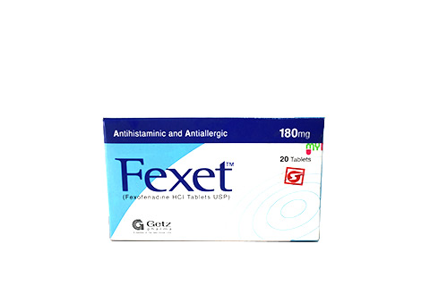 Fexet 180mg Tablets 20's