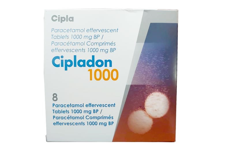 Cipladon 1000mg Effervescent Tabs 8's