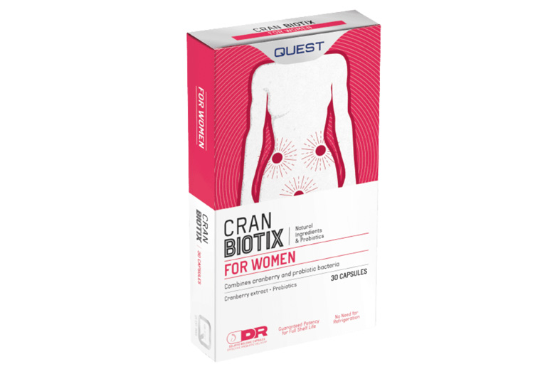 Quest Cranbiotix Capsules 30's
