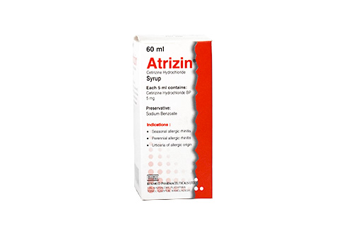 Atrizin 5mg/5ml Syrup 60ml