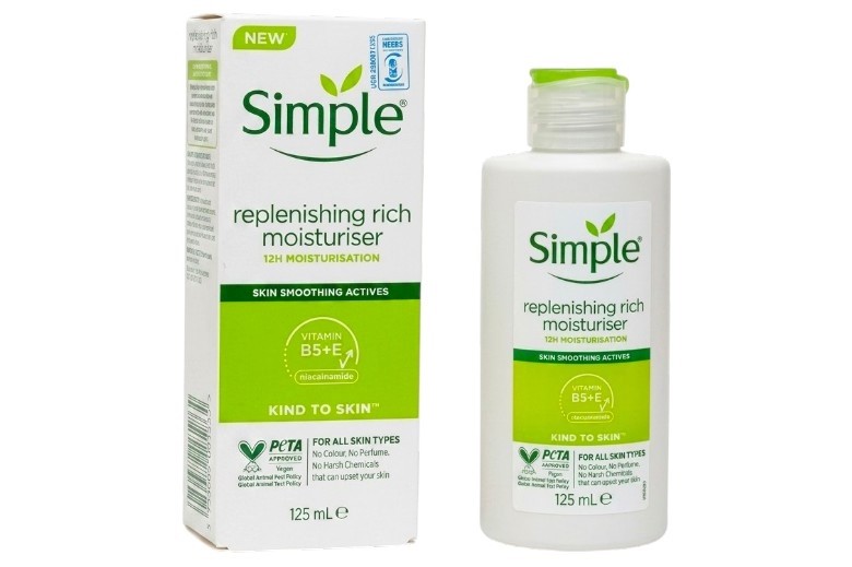 Simple Skin Replenishing Rich Moisturiser 125ml