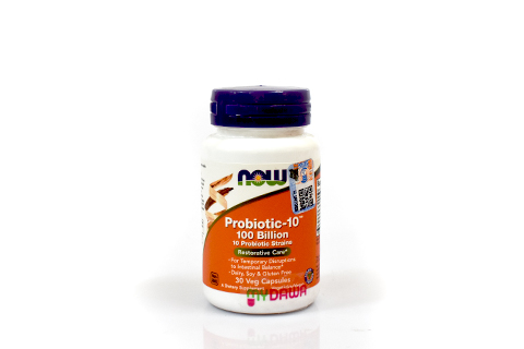 Now Probiotic 10 100 Billion Capsules 30's