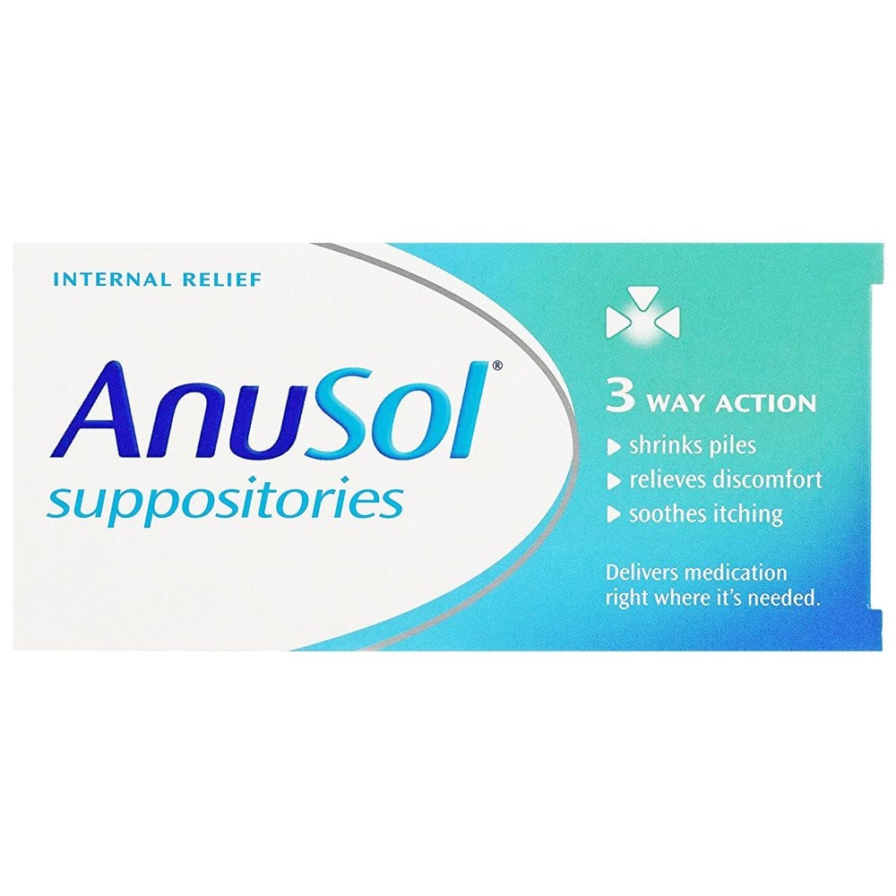 Anusol Suppository 12's