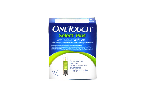 One Touch Select Plus Strips 50's