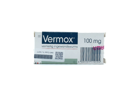 Vermox 100mg Tablets 6's