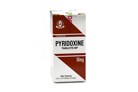 Pyridoxine 50mg tablets 100's