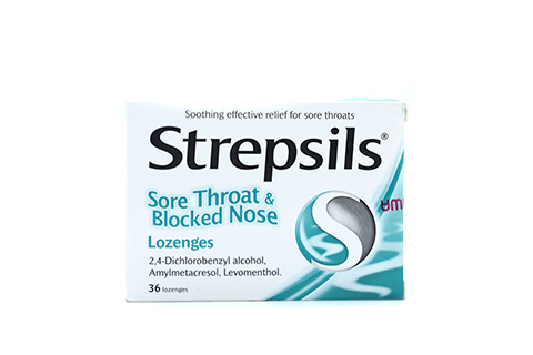 Strepsils Sore Throat&Blocked Nose 36's