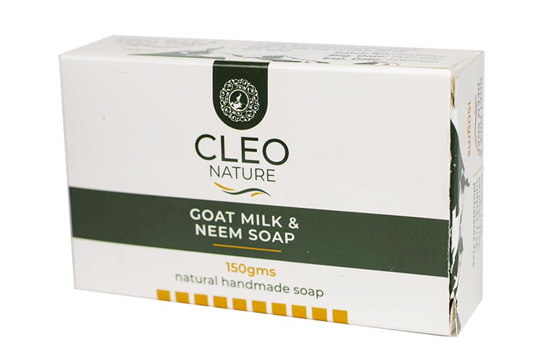 Cleo Nature Goat Milk/Neem Soap 150g