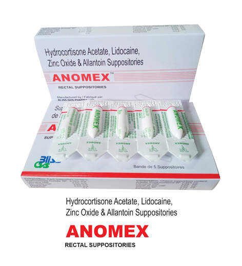 Anomex Suppositories 5's