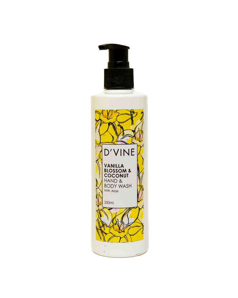 Divine Vanilla Blossom & Coconut Hand & Body Wash 