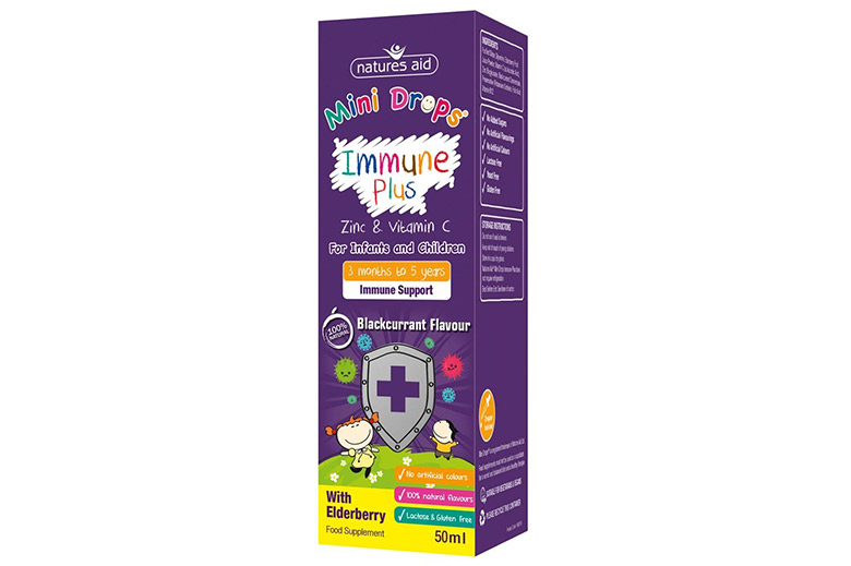 Natures Aid Mini Drops Immune Plus