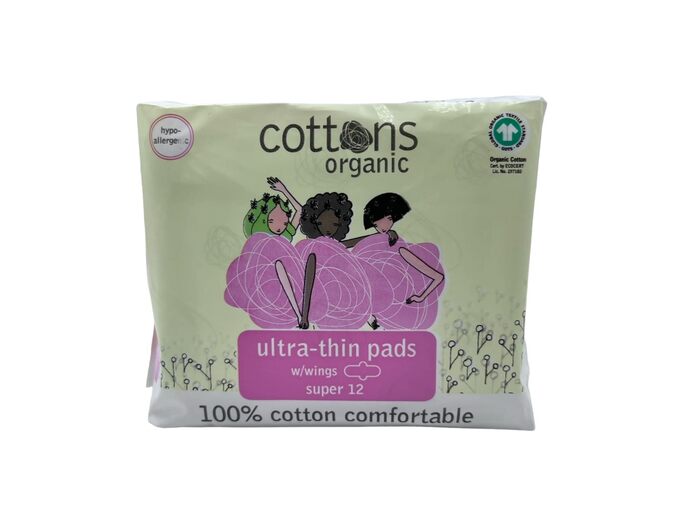 Organic Cotton Ultra Thin Super 12's