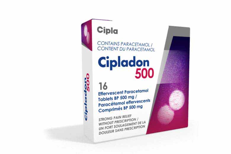 Cipladon 500mg Effervescent Tablets 16's