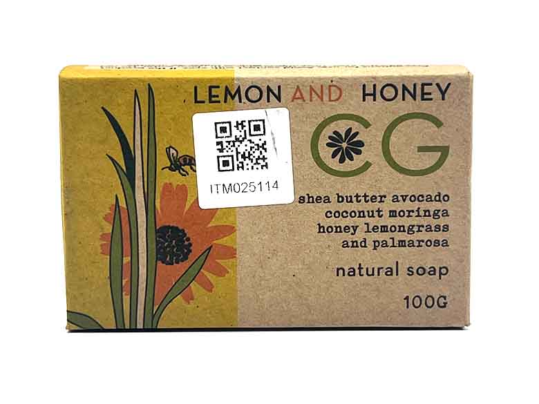 Cinnabar Soap Lemon& Honey 100gm