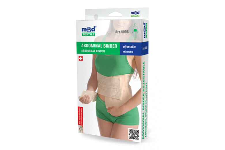 Medtextile Abdominal Binder Adjustable S/M