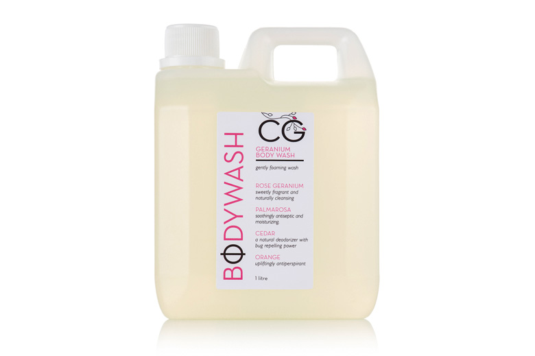 Cinnabar Body Wash Geranium 1 Litre
