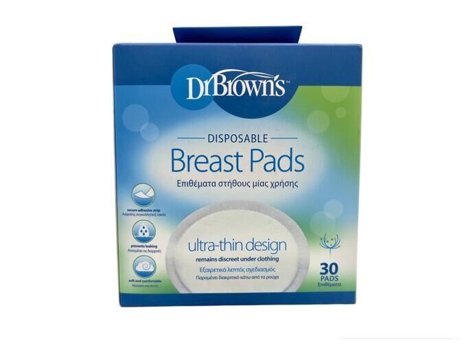 Dr Browns Disposable Breast Pads 30's