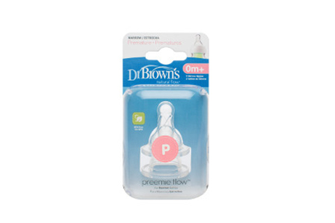 Dr Browns Nipple 2-pack Preemie Teat