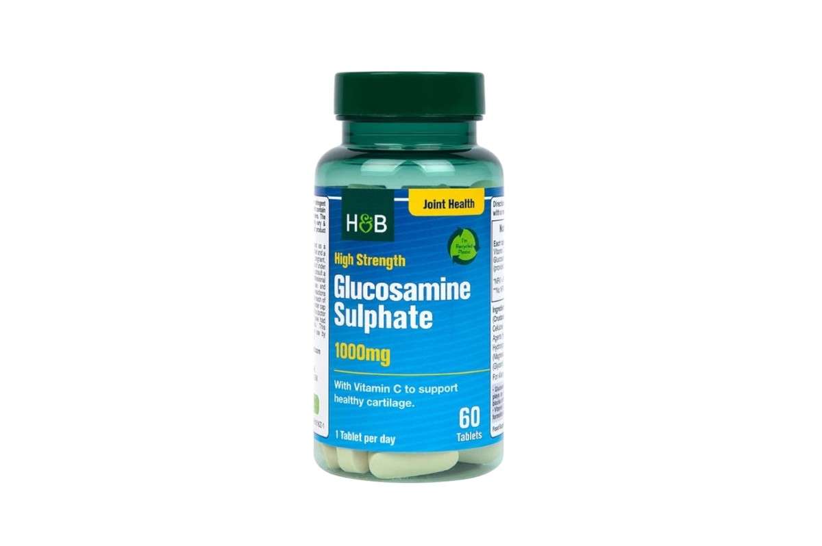 Holland & B Glucosamine Sulphate 1000mg/Vit C 60's