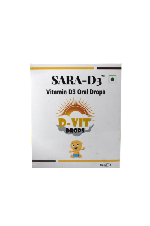 Vitamin D3 Drops 15ml (Sara D3)